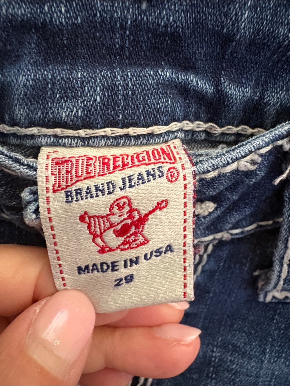 True Religion boot cut Jeans size 29 Becky Big QT good condition- cute!! - Picture 2 of 11